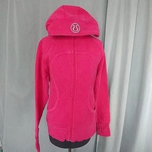 Pink LuluLemon Zip Up Hoodie/Sweater